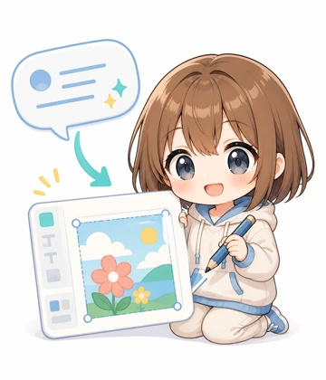 ニュースの補足をするもこ