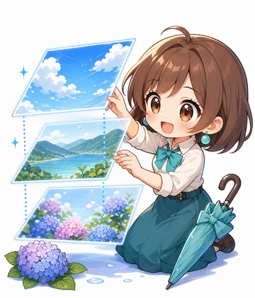 ニュースの補足をするもこ