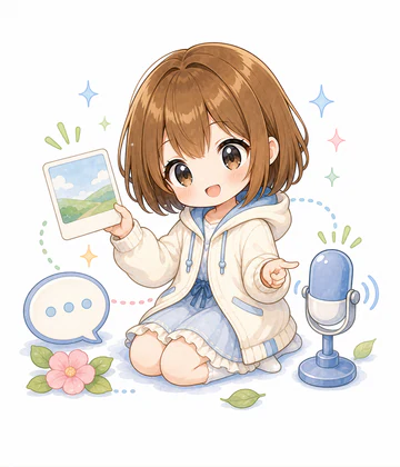 ニュースの補足をするもこ