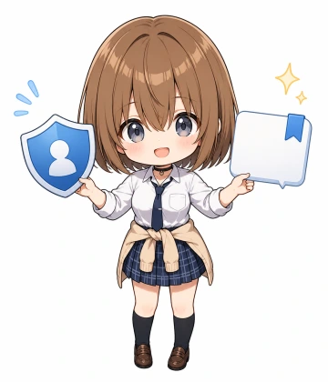 ニュースの補足をするもこ