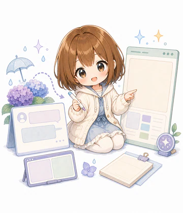 ニュースの補足をするもこ