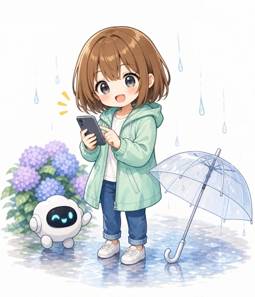 ニュースの補足をするもこ
