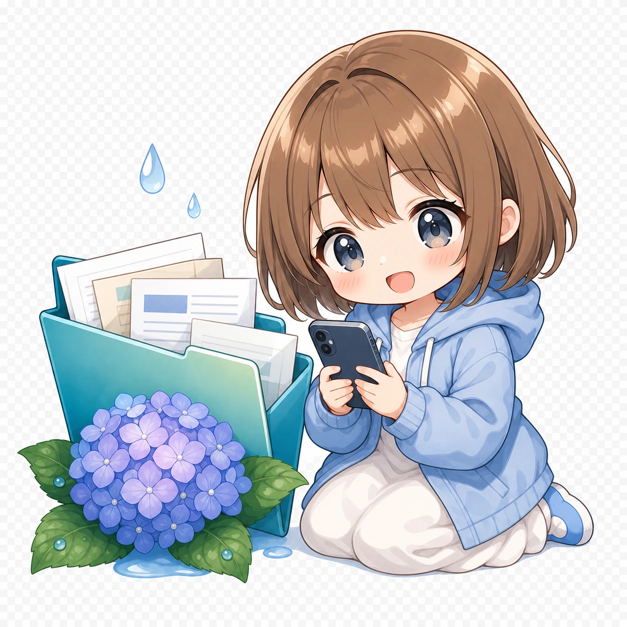 ニュースの補足をするもこ