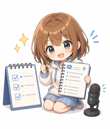 ニュースの補足をするもこ