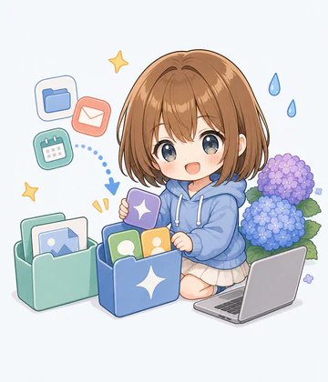 ニュースの補足をするもこ