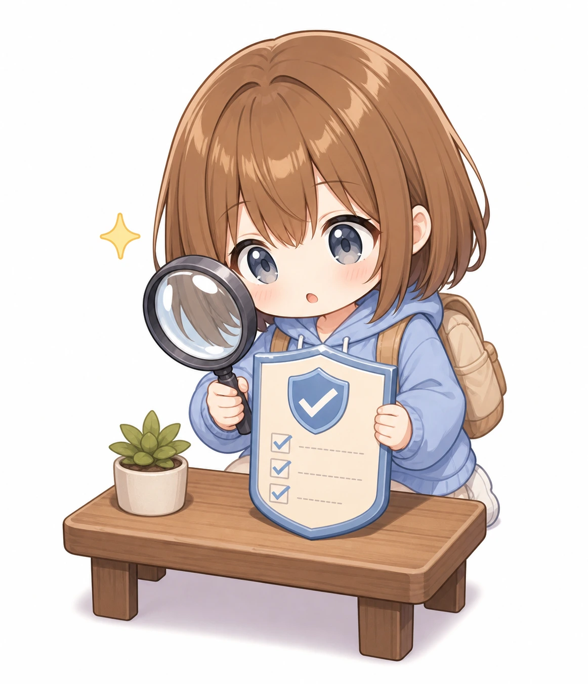 ニュースの補足をするもこ