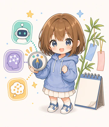 ニュースの補足をするもこ