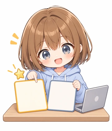 ニュースの補足をするもこ