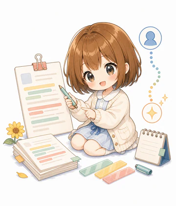 ニュースの補足をするもこ