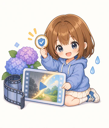 ニュースの補足をするもこ