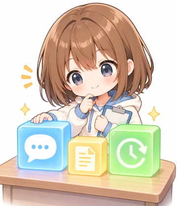 ニュースの補足をするもこ
