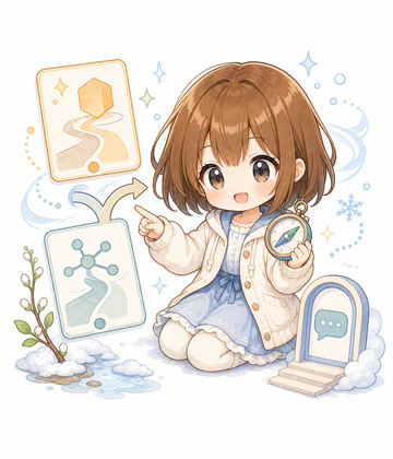 ニュースの補足をするもこ