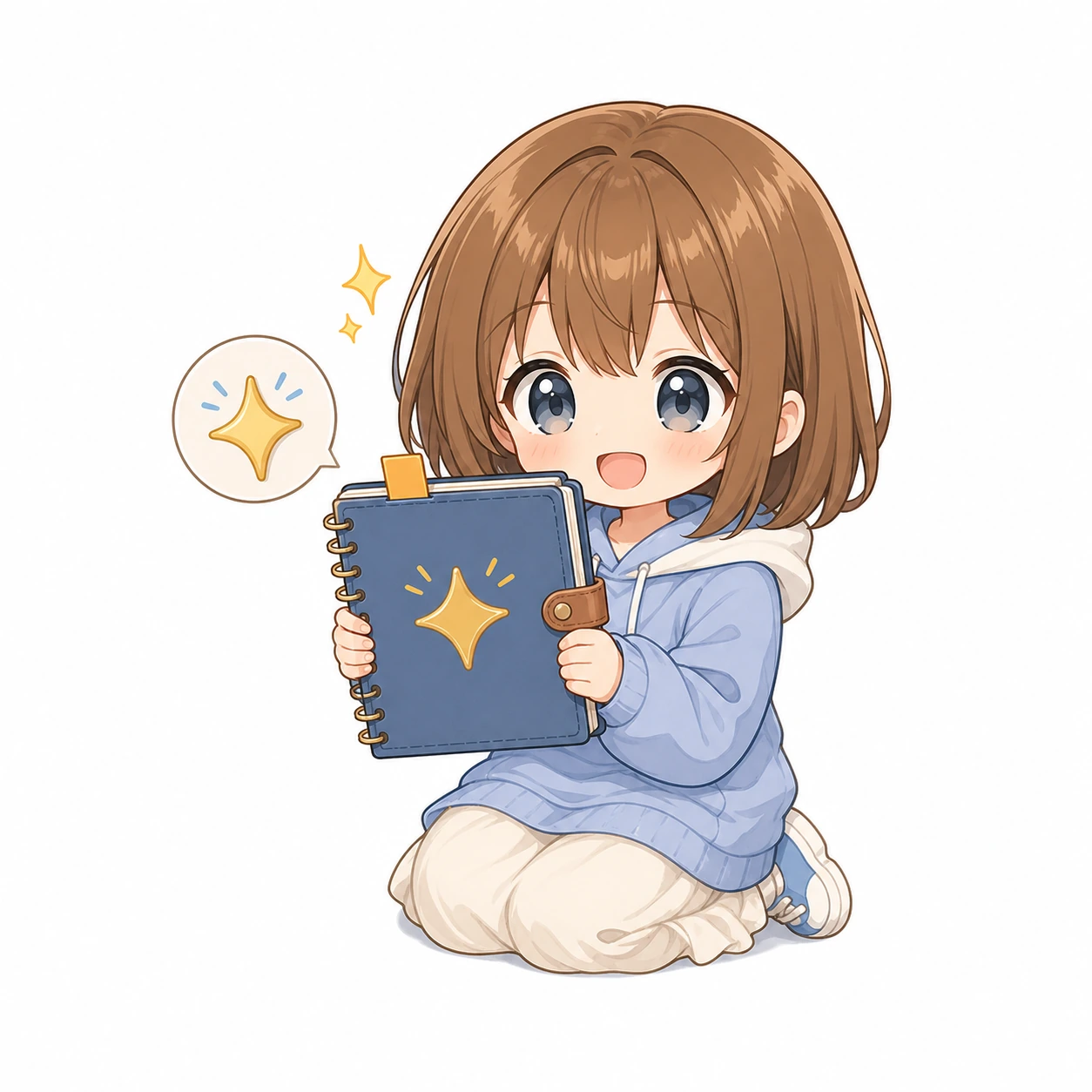 ニュースの補足をするもこ
