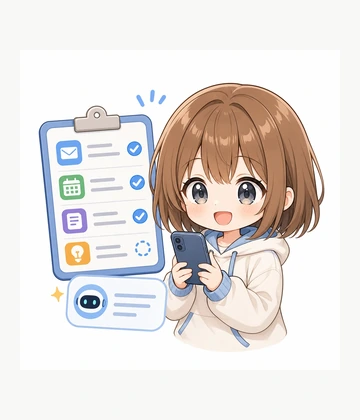 ニュースの補足をするもこ