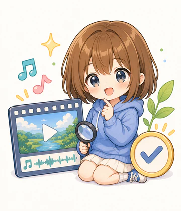 ニュースの補足をするもこ