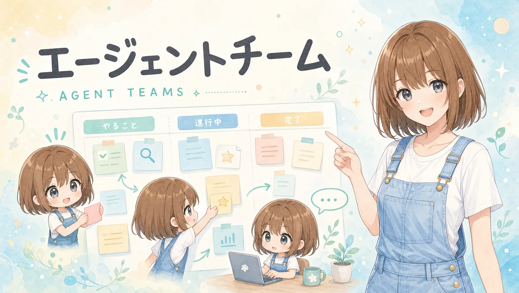 エージェントチーム — Claude Code 活用ガイド