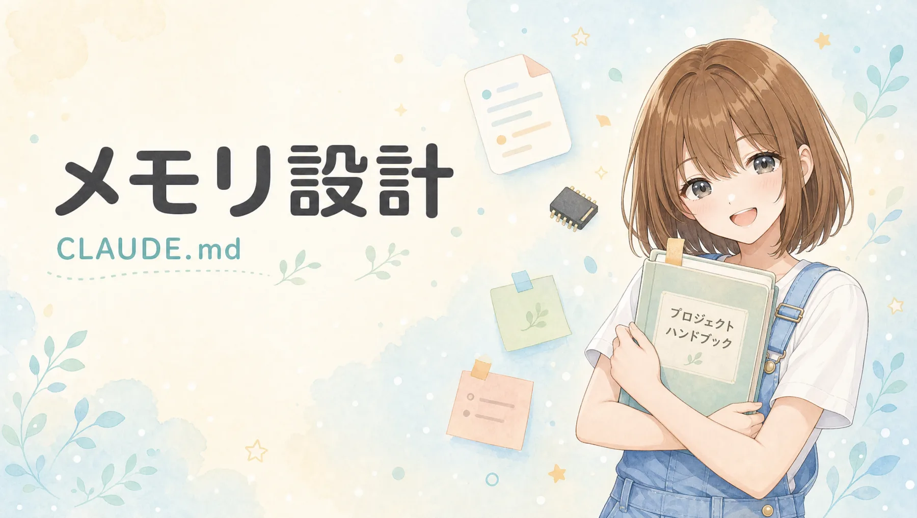 メモリ設計（CLAUDE.md） — Claude Code 活用ガイド