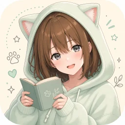 クイズを案内するモコ